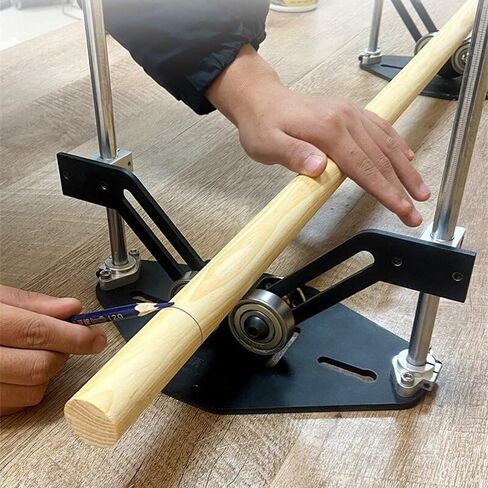Router Table Plate For V-Shaped Circular Tube Rotation Frame 100kg Load Capacity High Carbon Steel Adjustable Design Smooth Bearings Stable Base Carbon Steel Construction in Kuwait