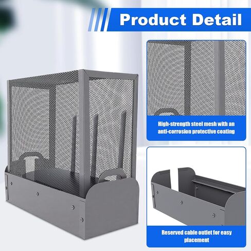 Large WiFi Router Cover Faraday Cage EMF Protection Shield | EMF Shielding Router Cover for WiFi Routers, Helps Reduce Wireless Signal Exposure, Fits Large Routers, Gray Fabric Design in Kuwait