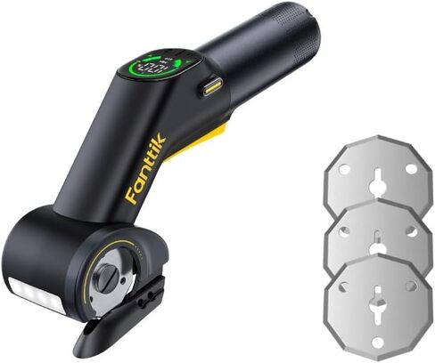 Fanttik C10 Pro BowGuide Electric Cardboard Cutter & 3PCS Replacement Rotary Blades for Fanttik C10 Pro Electric Scissors in Kuwait