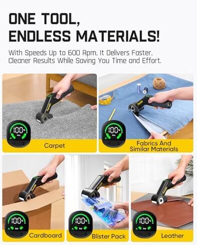 Fanttik C10 Pro BowGuide Electric Cardboard Cutter & 3PCS Replacement Rotary Blades for Fanttik C10 Pro Electric Scissors in Kuwait