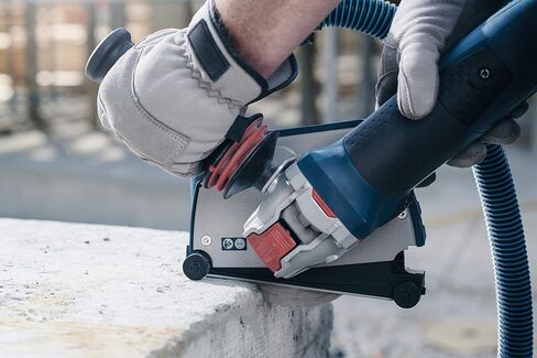 Bosch GWX10 45pe Rt 4 1 Thirds in X Lock Angle Grinder, 10a 120V | 10a 120V Motor, 000 Rpm, X-Lock Quick Wheel Change, Lock-on Paddle Switch, Tool-Free Guard, 4.6 Lb, Aux Handle in Kuwait