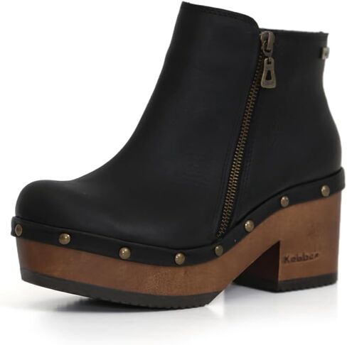 Kebba Baldomero Wooden Anckle Boot in Kuwait
