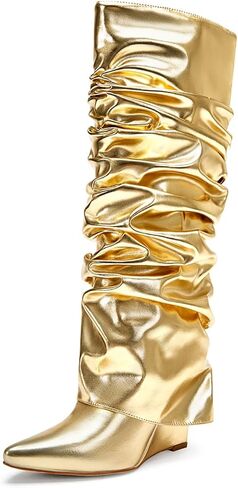 AZALEA WANG Zumma Wedge Boot in Kuwait
