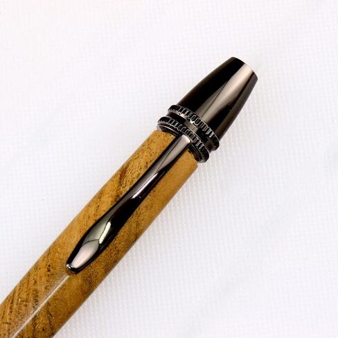 Legacy Woodturning, Polaris Twist Pen Kit - Gun Metal, 8 Pack, Woodworking Project Kit in Kuwait