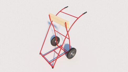 Outboard Motor Stand Cart Plans - Engine Carrier Dolly for Trolling Storage in Kuwait