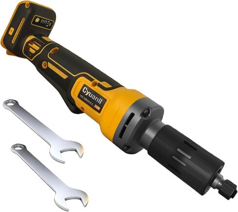 Upgraded Cordless Die Grinder Compatible with Dewalt 20V MAX Battery,Electric Grinder with 26000 RPM Brushless Motor,1/4" Precision Chuck, for Rust Removal, Grinding, Polishing (Battery not Included) in Kuwait