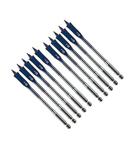 Bosh 10 Pack of 7/16 in. x 6 in. Daredevil Spade Bits (Bulk) # DSB1004B-10PK in Kuwait