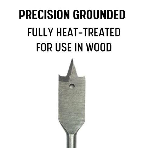 Drill America 1/4" X 6" Spade/Paddle Drill Bit for Wood in Kuwait