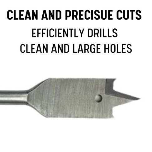 Drill America 1/4" X 6" Spade/Paddle Drill Bit for Wood in Kuwait