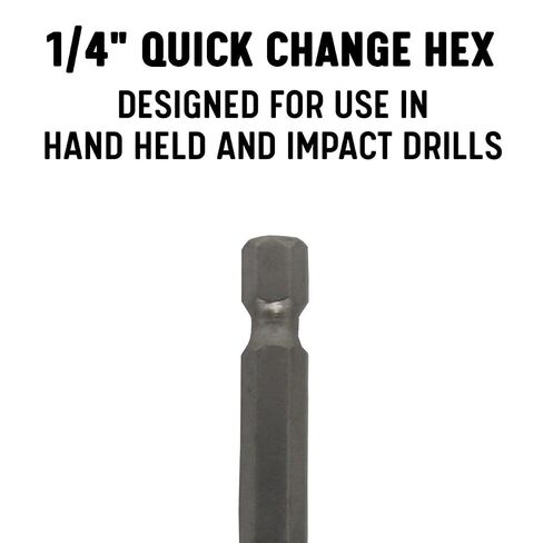 Drill America 1/4" X 6" Spade/Paddle Drill Bit for Wood in Kuwait