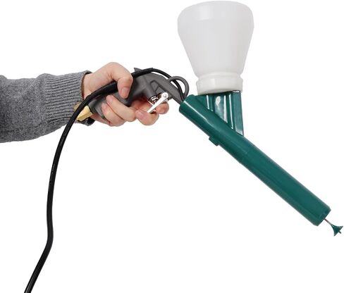 Powder Coating Kit for Metal Surface Finishing Green, 120 V/60Hz Kit Foot Switch 8.2 x 6.2 x 4 in for Workshop or Garage in Kuwait