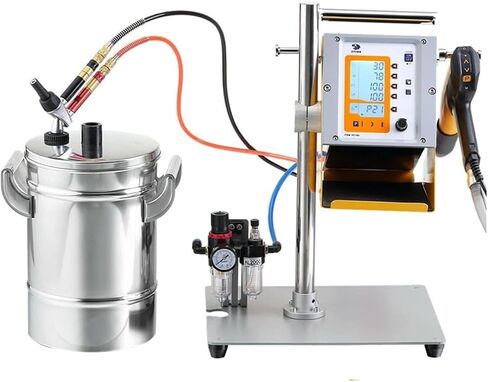 Electrostatic Powder Coating Machine, with Spraying Gun, for Spraying Ships, Bridges, Hardware Products in Kuwait