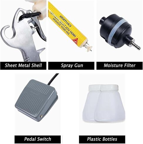 Electrostatic Powder Coating Gun System for Automotive, Home and Garden Coatings in Saudi Arabia