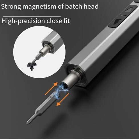 Electric Screwdriver For 66 in 1 Magnetic Screwdriver Set Precision Electrician Double Sided Magnetic Head Power Tools Screwdriver Bits in Kuwait