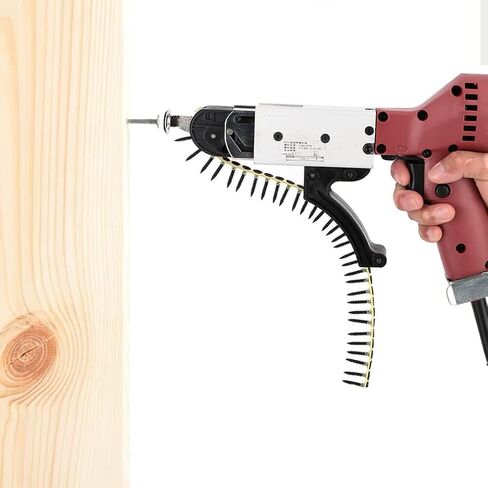 220v Automatic Chain Nail Gun, Automatic Chain Nail Machine Drill Accessories, Screw Fastening Equipment, Automatic Screw Gun for Woodworking and partition wall Construction in Kuwait