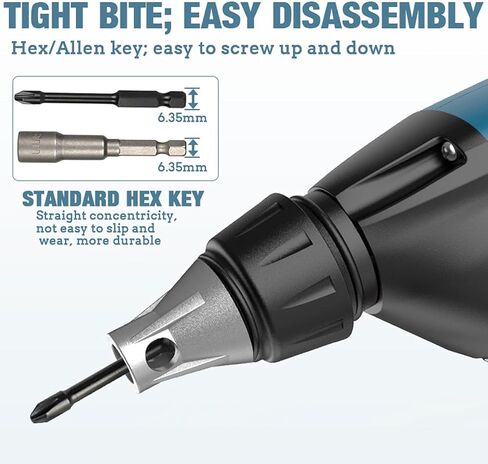 Electric Cordless Drywall Screw Gun with Auto-Feed & Toolbox for DIY & Professionals, Fast & Efficient Screw Driving Solution in Kuwait