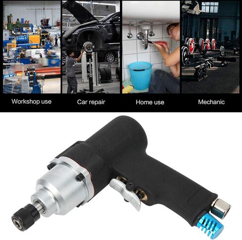 Air Screwdriver Powerful Gun Type MultiFunction Pneumatic Tool 80Nm Torsion 9500rpm Speed for Furniture Assembly Mechanical Electrical Work (Japanese Style) in Kuwait