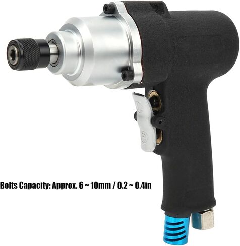 Air Screwdriver Powerful Gun Type MultiFunction Pneumatic Tool 80Nm Torsion 9500rpm Speed for Furniture Assembly Mechanical Electrical Work (EU Style) in Kuwait