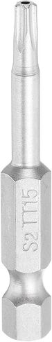 HARFINGTON Torx Bits 1/4" Hex Shank TT45 Magnetic Head 2" Length Screwdriver Bits S2 Steel 5 Point Security for Repair Work Electric Screw Driver in Kuwait