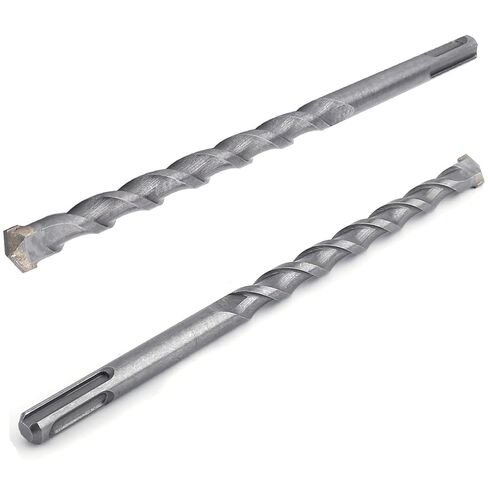 12mm x 200mm Masonry Drill Bit, Carbide Tipped Rotary Hammer Bit | 10mm Round Shank, Impact Concrete Drill Bit for SDS Impact Drill in Kuwait