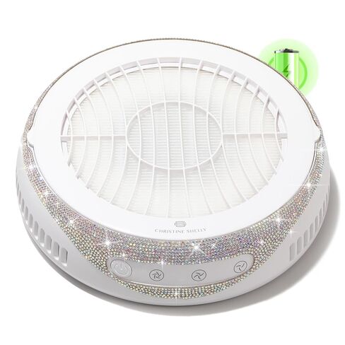 Nail Dust Collector, Cordless Dust Collector Nail Tech | Powerful Vacuum Fan Vent Dust Collector Extractor Dust Suction Machine for Acrylic Nails Polishing, Low Noise Salon&Home in Kuwait