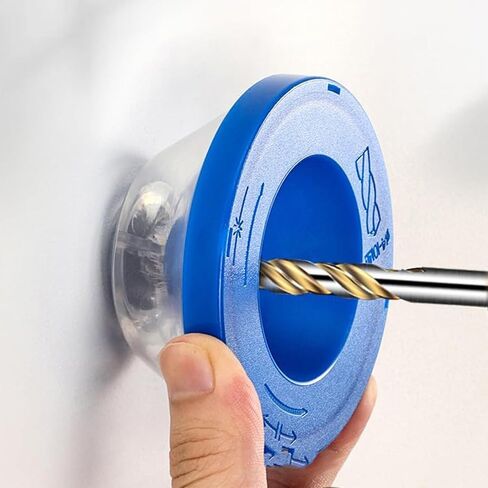 1Pcs Drill Dust Collector,Drywall Dust Collector, Drill Dust Collector for Electric Hammer and Drill, Hole Saw Dust Bowl, Shockproof Dust Catcher with Sealing Cover & Anti-Skid Sponge in Kuwait