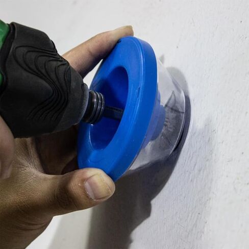 1Pcs Drill Dust Collector,Drywall Dust Collector, Drill Dust Collector for Electric Hammer and Drill, Hole Saw Dust Bowl, Shockproof Dust Catcher with Sealing Cover & Anti-Skid Sponge in Kuwait