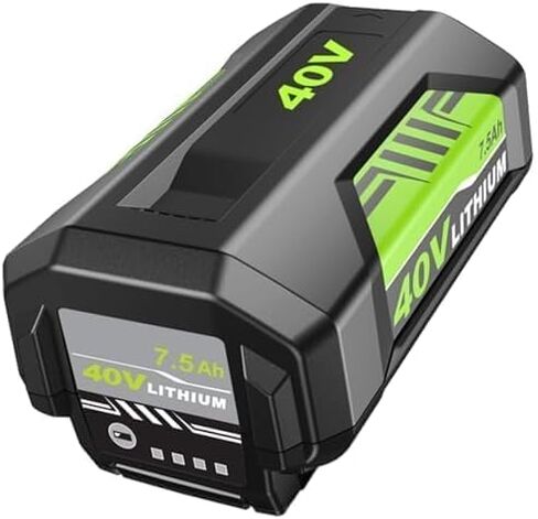 40v Upgraded 7500mAh Replacement for Ryobi 40v Battery 7.5Ah Compatible with Ryobi 40 Volt Lithium OP4026A OP40601 OP4050A OP4040 OP4075A Compatible with Batteries 40V Power Tools(1Pack) in Kuwait