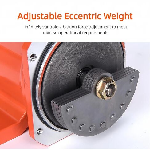 Concrete Vibration Motor 122 LBS Force - 100W AC110V 3600RPM Aluminum Alloy Industrial Vibrator for Shaker Table in Kuwait