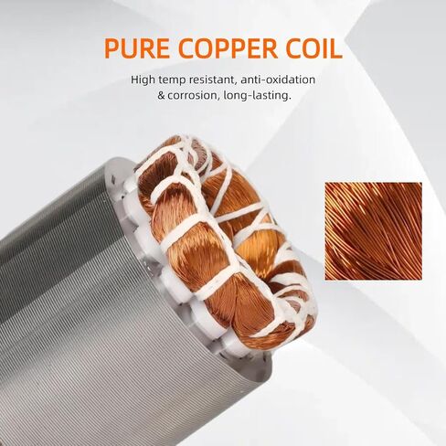 Concrete Vibration Motor 122 LBS Force - 100W AC110V 3600RPM Aluminum Alloy Industrial Vibrator for Shaker Table in Kuwait