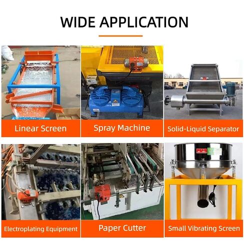 Concrete Vibration Motor 122 LBS Force - 100W AC110V 3600RPM Aluminum Alloy Industrial Vibrator for Shaker Table in Kuwait