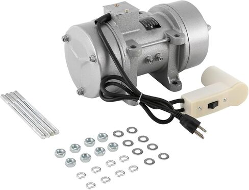 750W Concrete Vibrator Motor, Electric Vibration Motor 2840 RPM Industrial Heavy Duty Concrete Vibrating Vibrator Motor for Shaker Table 110V 50Hz 350KGF in Kuwait