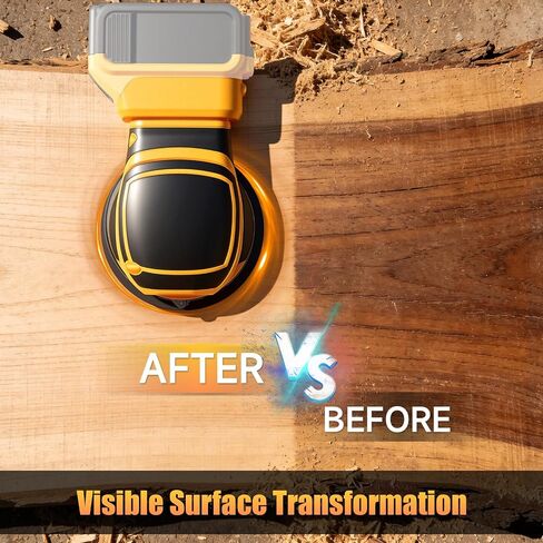 Cordless 5-Inch Random Orbital Sander Compatible with DeWalt 20V Battery (Tool Only), Brushless Electric Sander with Dust Collection, 6 Variable Speeds (7,000–13,500 RPM) for Woodworking & Furniture in Kuwait