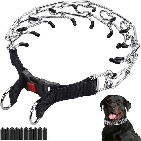 CBBPET طوق الكلب الشق، طوق تدريب الكلاب قابل للتعديل مع مشبك الإفراج السريع للكلاب الصغيرة والمتوسطة والكبيرة in Kuwait