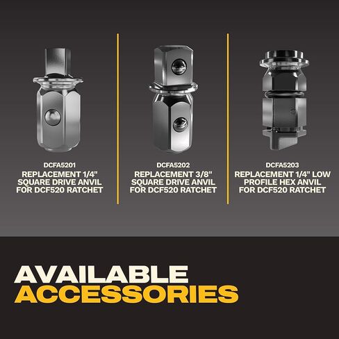 DEWALT 20V MAX* XR Brushless 1/4 in. & 3/8 in. Sealed Head Ratchet Kit (DCF520GE1) in Kuwait