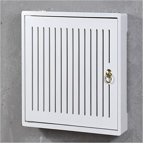 WiFi Router Storage Box, Wall Mounted Wooden WiFi Router Cabinet Multicolor Multiple Sizes(White,L42*49.5cm/16.5 * 19.4in) in Kuwait