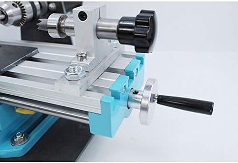 Micro Lathe Milling Machine for Precision Mini Parts Processing, Variable Speed Up to 7000 RPM, Ideal for Hobbyists and Professionals in Kuwait