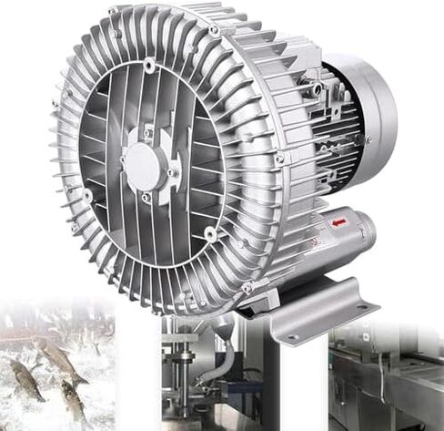 Multi-Use Regenerative Ring Pump High Pressure Vortex Blower Industrial High-Pressure Equipment，Regenerative Blower for Aeration and Vacuum Applications, 750W High Pressure Vortex Ring Desig in Kuwait