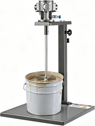 5 Gallon Pneumatic Paint Mixer, 1/4hp Paint Mixer Stirring Tool, Stainless Steel Ink Coating Mixing Tool, Air Agitator with Stand Ink Paint Mixing Tool in Kuwait