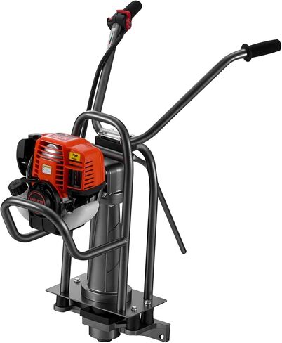 VEVOR Concrete Power Screed Gas-Powered Leveling Machine 1.16HP Engine, 4 Stroke Vibrating Screed, Flexible Shaft Drive, Adjustable Handle, Support Legs for Patio, Driveway, Floor Finishing, Jobsite in Kuwait