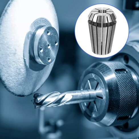 2 PCS ER20 Collet Set, ER20 Spring Collet 1/4" Chuck Milling Spring Collets for CNC Engraving Machine Lathe Milling Tool Workholding Engraving Collets in Kuwait