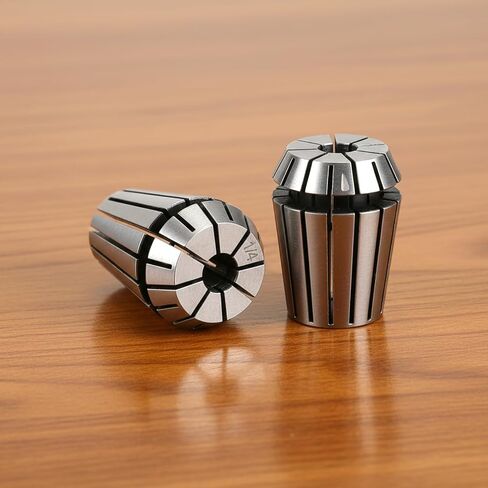 2 PCS ER20 Collet Set, ER20 Spring Collet 1/4" Chuck Milling Spring Collets for CNC Engraving Machine Lathe Milling Tool Workholding Engraving Collets in Kuwait