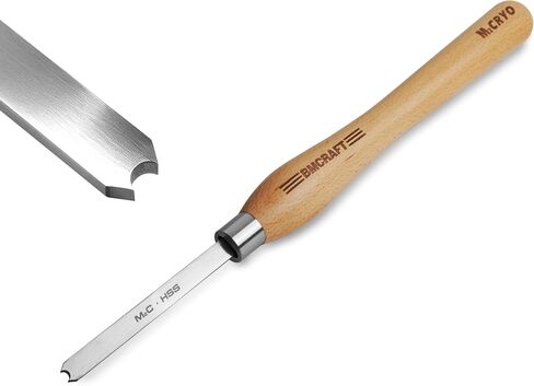 Cryo M2 HSS 1" Radiused Rolled Edge Skew Chisel for Woodturning,Woodlathe Chisels, Woodlathe Tools. in Kuwait