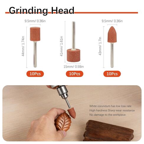 148Pcs Sanding Drums & Cutting Wheel Set for Dremel Rotary Tools Dremel Tool Accessories Kits for Wood Metal Plastic Cutting Rust Removal Polishing Smoothing Sharpening in Kuwait