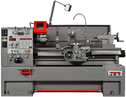 JET GH-1660ZX, Large Spindle Bore Gear Head Lathe w/Taper Attachment Kit (JT1-3291) in Kuwait