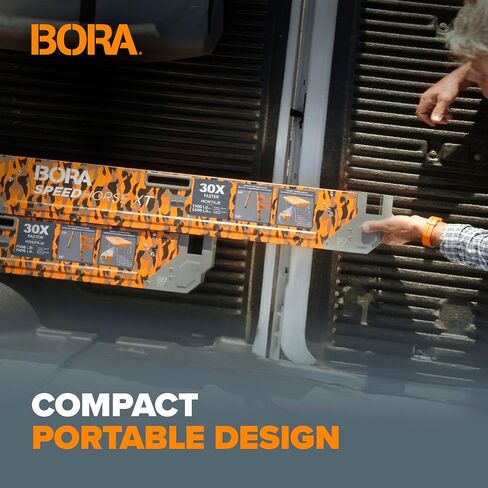 Bora Speedhorse XT Sawhorse 2 Pack Limited Edition CAMO Color - Heavy Duty Adjustable Height Saw Horses 30-36 Inch, Metal Top Folding Sawhorses for Contractors - PM-4550X in Kuwait