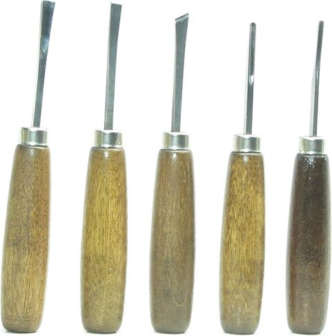15pc Woodcarving Gunsmith Tools Gouge Parting Mini RAMELSON USA 106 106R 209S in Kuwait