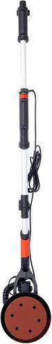 Drywall Sander Black+Red ABS Vacuum Dust Collection Variable Speed 900-1800RPM LED Light Efficient Sanding in Kuwait