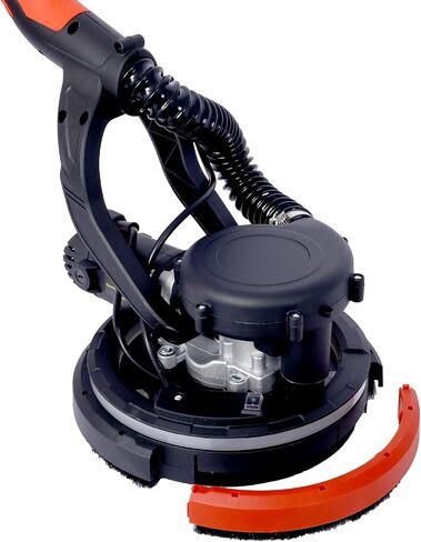 Drywall Sander Black+Red ABS Vacuum Dust Collection Variable Speed 900-1800RPM LED Light Efficient Sanding in Kuwait