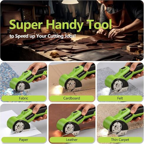 Cardboard Cutter Electric Scissors Tools - Box Cutters Cordless Electric Scissor for Arthritic Hands, Home Apartment Essentials for Cardboard Recycling, Gadget Gifts for Men Women Dad Mom Husband Wife in Kuwait